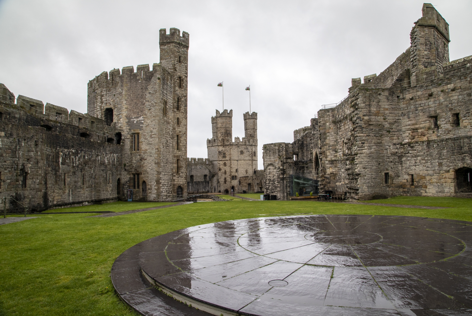 Caernarfon Castle, Caernarfon, Wales